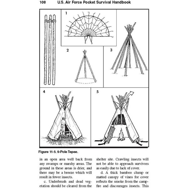 BK467_add_01.jpg Books U.S. Air Force Pocket Handbook - Survival Reference