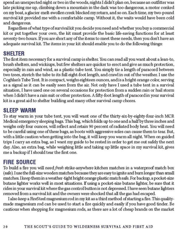 Books Scout's Wilderness Guide - 400 Essential Skills