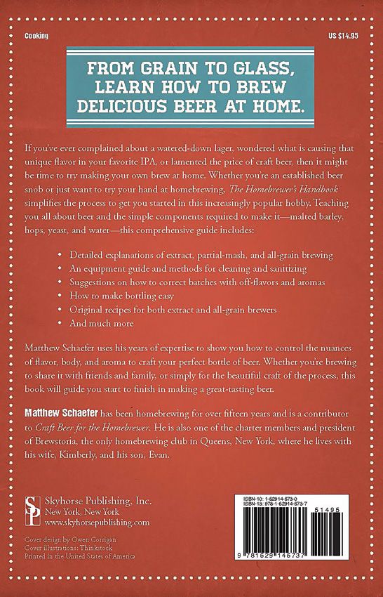 Books Homebrewer's Handbook - Illustrated Beginner's Beer Guide