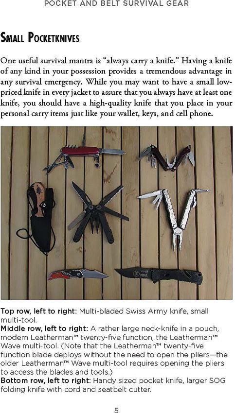 Ultimate Book of Survival Gear - Essential Equipment Selection Guide