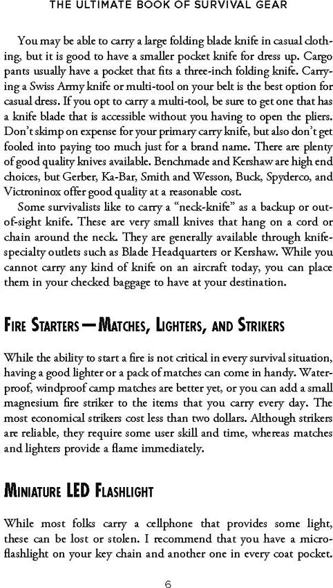 Ultimate Book of Survival Gear - Essential Equipment Selection Guide