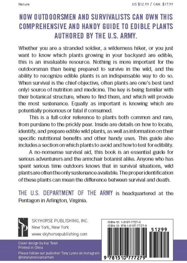 Pocket Guide to Edible Plants - Safe Foraging Field Reference