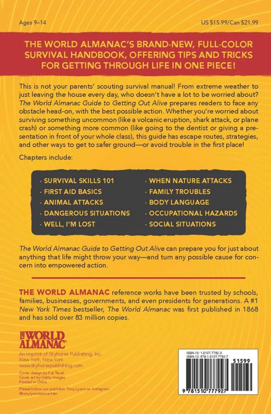 World Almanac Getting Out Alive - 1001 Survival Tips Handbook