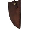 BenJahmin Camp Cleaver 7" Stainless Fixed Blade Brown Wood