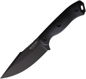 Becker Black Harpoon 1095 Carbon Steel Fixed Blade Knife