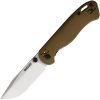 Becker Mini Linerlock Folding Knife D2 Steel Tan Handle