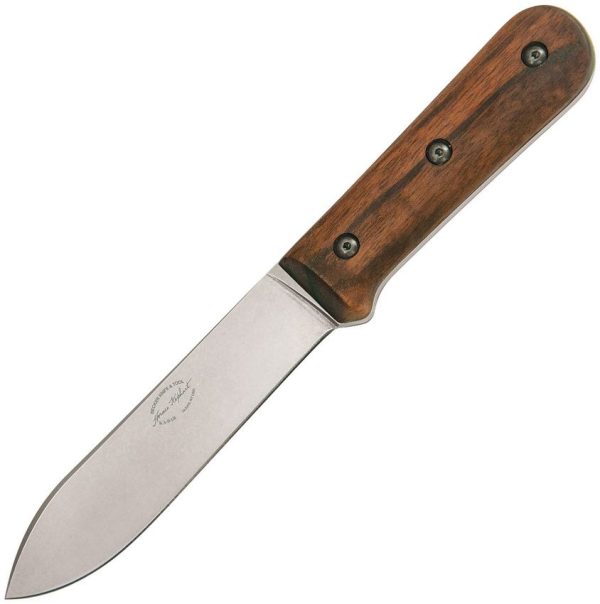 Becker Kephart Fixed Blade 1095 Carbon Steel Walnut Handle