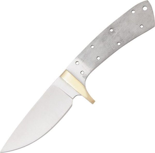 Knifemaking 3" Stainless Drop Point Blade Full Tang