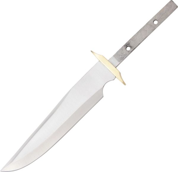 Knifemaking Bowie Fighter Blade - 7.375 inch Clip Point