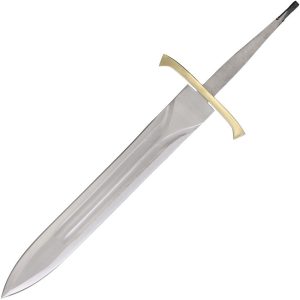 Knifemaking Dagger Blade - 11 inch Satin Stainless