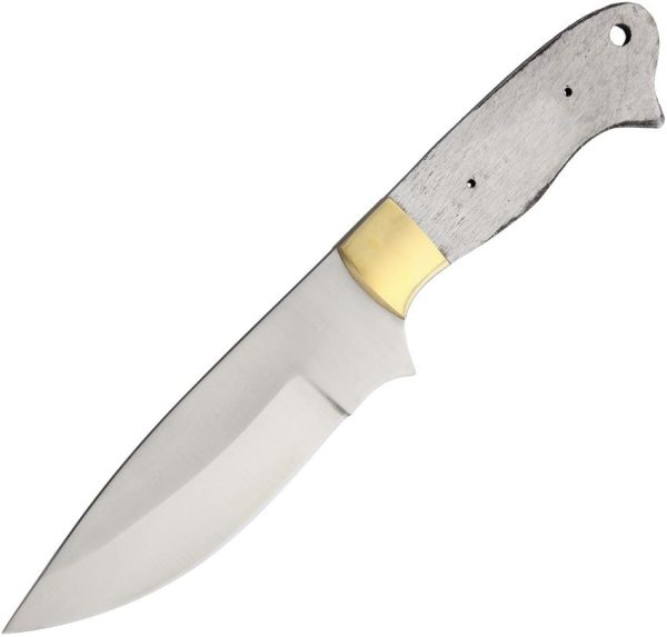 Knifemaking Drop Point Blade - 5.25 inch Satin