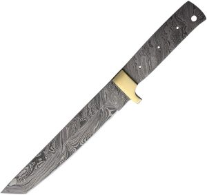 BL126D.jpg Knifemaking Tanto Damascus Fixed Blade - 7.25 inches