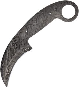 Knifemaking Karambit Damascus Fixed Blade - 3.25 inches
