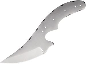 Knifemaking Small Skinner Blade - Satin Stainless Steel