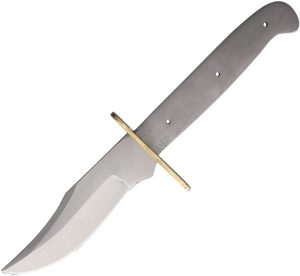 Knifemaking Bowie Blade Fixed Knife - Stainless Steel 5in