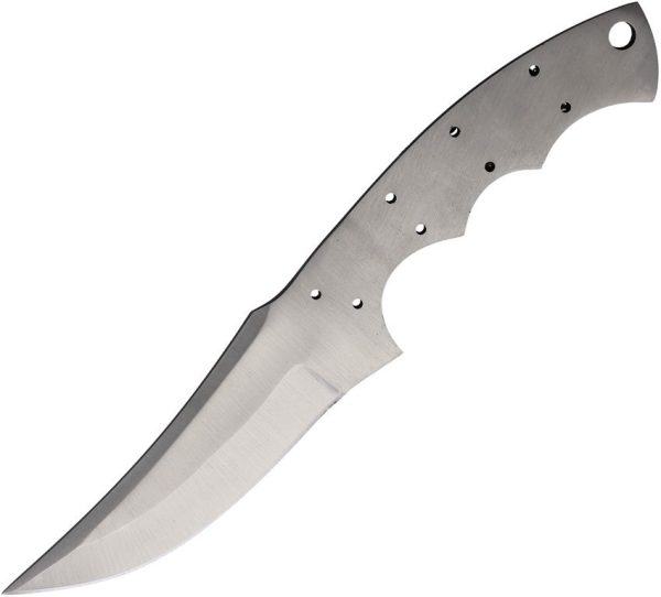 Knifemaking Skinner Blade 4in Stainless - Lanyard Hole