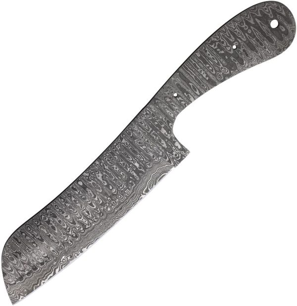 Knifemaking Damascus Fixed Blade Knife 7" Steel Hand Forged