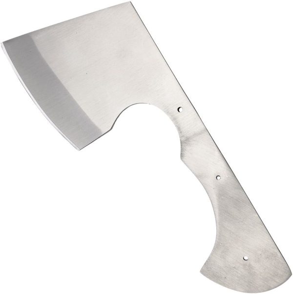Knifemaking Hatchet Blank - Satin Stainless Steel
