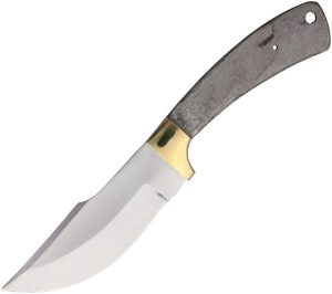 Knifemaking Skinner Blade Stainless - Brass Guard