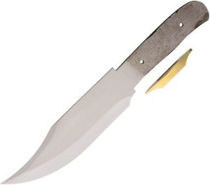 Knifemaking Bowie Blade - Carbon Steel Brass Guard