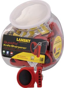 Lansky Quick Fix Bowl 24 Pocket Sharpener Ceramic Tungsten