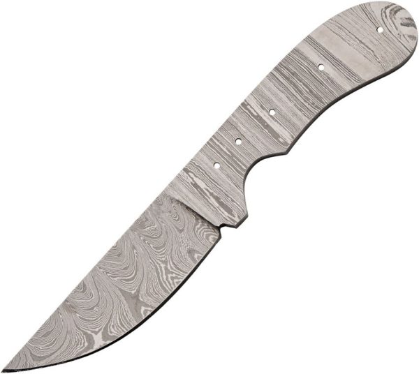 Knifemaking Straight Back Damascus Blade Blank