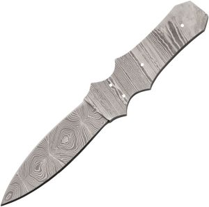 Knifemaking Boot Knife Damascus Blank - Twist Pattern