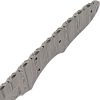 Knifemaking Drop Point Damascus Blank - Filework Spine