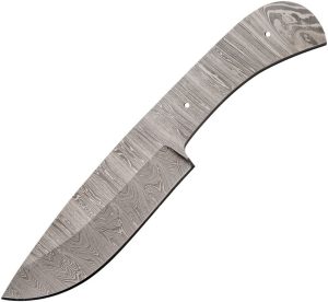 BLDM2752.jpg Knifemaking Wide Drop Point Damascus Blank - 4.25in