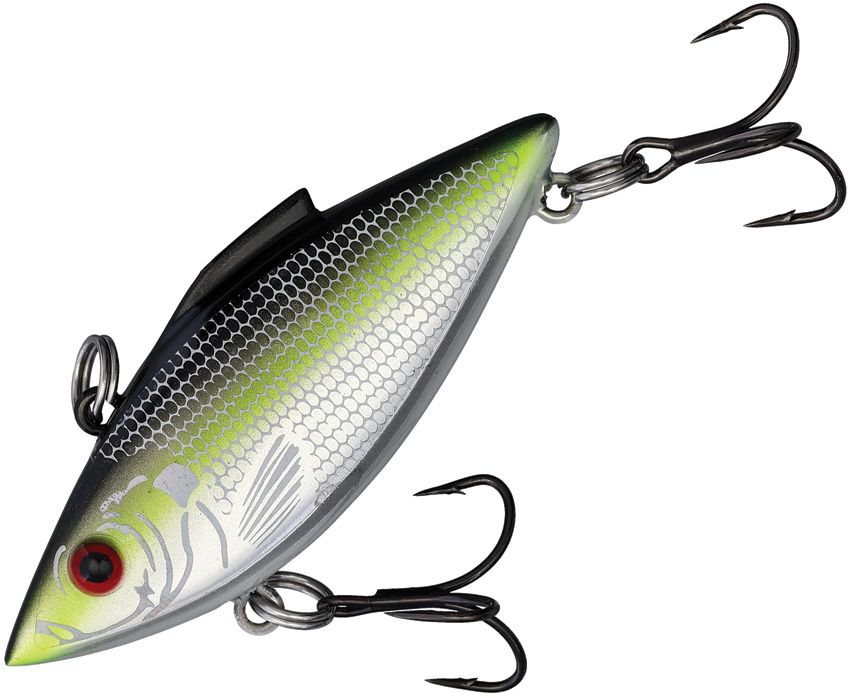 Bill Lewis Mini-Trap 0.25oz Lipless Crankbait Liv-N-Chrome