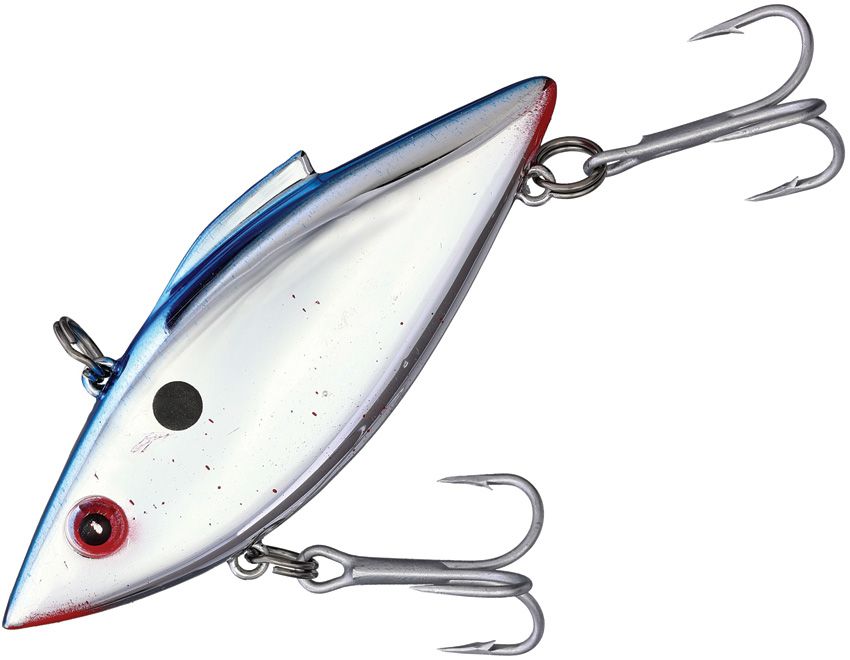 Bill Lewis Rat-L-Trap Lipless Crankbait 0.5oz Chrome/Blue Back/Red