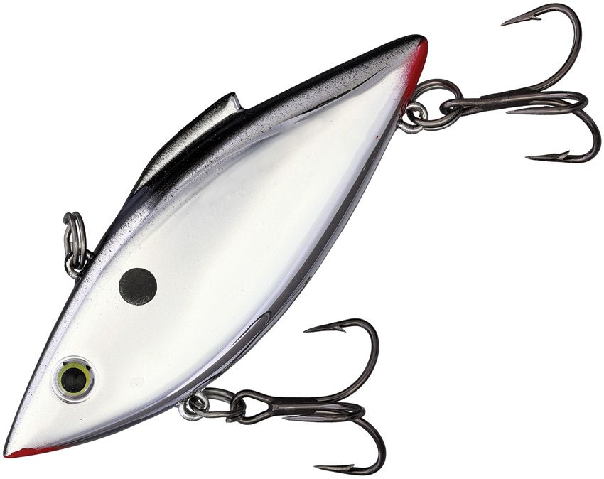 BLFRT25.jpg Bill Lewis Rat-L-Trap 0.5oz Lipless Crankbait - Chrome, Black Back, 3"