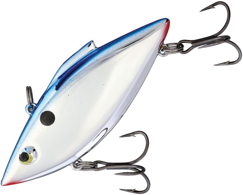 Bill Lewis Rat-L-Trap 0.5 oz Chrome Blue Lipless Crankbait