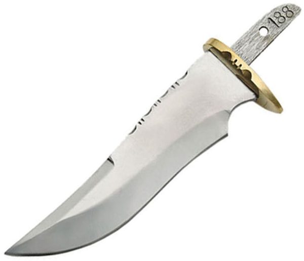 Knifemaking Skinner Blade with Sheath - Stainless 4.5in