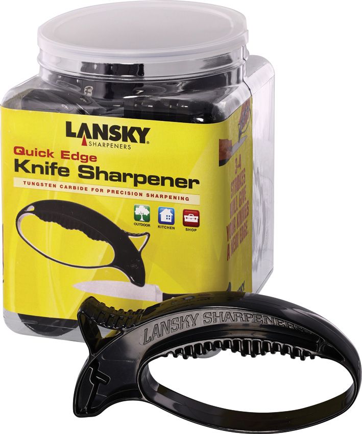 Lansky Quick Edge Jar 12-Pack Tungsten Carbide Sharpeners