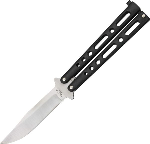 Benchmark Balisong Folding Knife 4" Stainless Blade Black