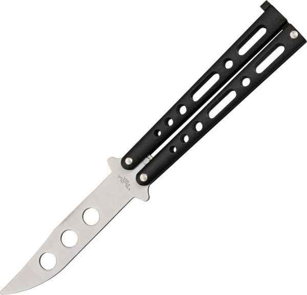 Benchmark Balisong Trainer Black Stainless Steel Folding Knife