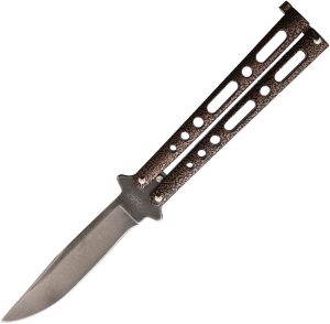 Benchmark Butterfly Copper Vein Folding Knife 3.75" Stonewash