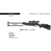 Beeman Black Cub .177/.22 Dual Caliber Air Rifle with Scope
