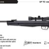 Beeman Thunderstorm Air Rifle Combo - Dual Caliber 1300 FPS