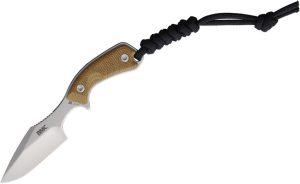 BMCIMP135R.jpg BMC M13 Imp Neck Knife Tan Micarta