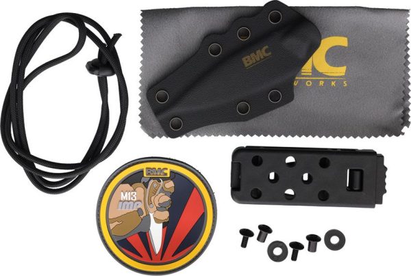 BMCIMP135R_add_02.jpg BMC M13 Imp Neck Knife Tan Micarta