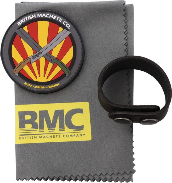 BMC Bladeworks Lading Kilat Fixed Blade 5160 Carbon Steel Beech