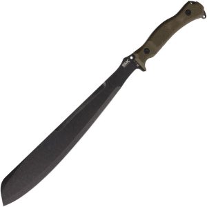 BMCVG511B.jpg BMC M51 Vanguard Golok Green Fixed Blade SK5 Carbon Steel