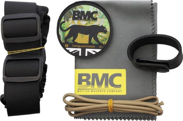 BMCVG511R_add_02.jpg BMC Bladeworks M51 Vanguard Golok Fixed Blade Tan Micarta SK5