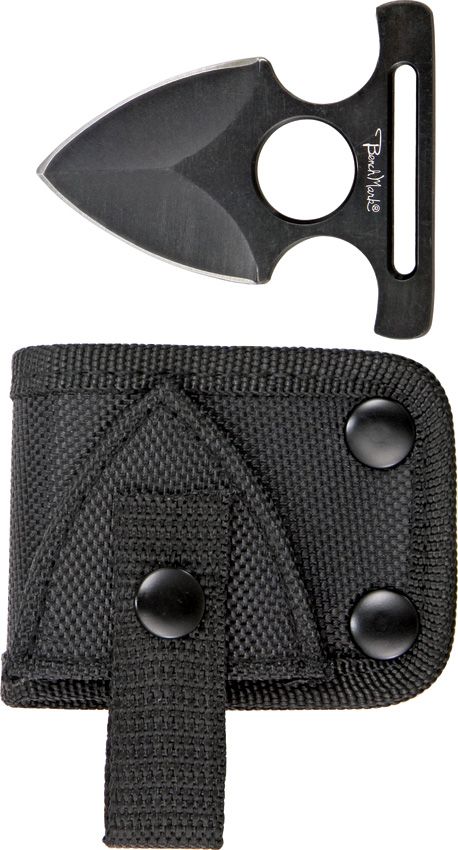 Benchmark Push Dagger Black Finish Fixed Blade