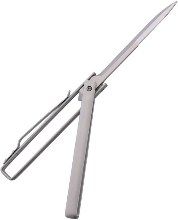 Benchmark Paratrooper Dagger Satin Stainless Steel