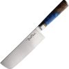 BMK123.jpg Benchmark Chopper Japanese Damascus 7 Inch Blade