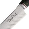 Benchmark Bread Knife Damascus - 8 inch Rosewood
