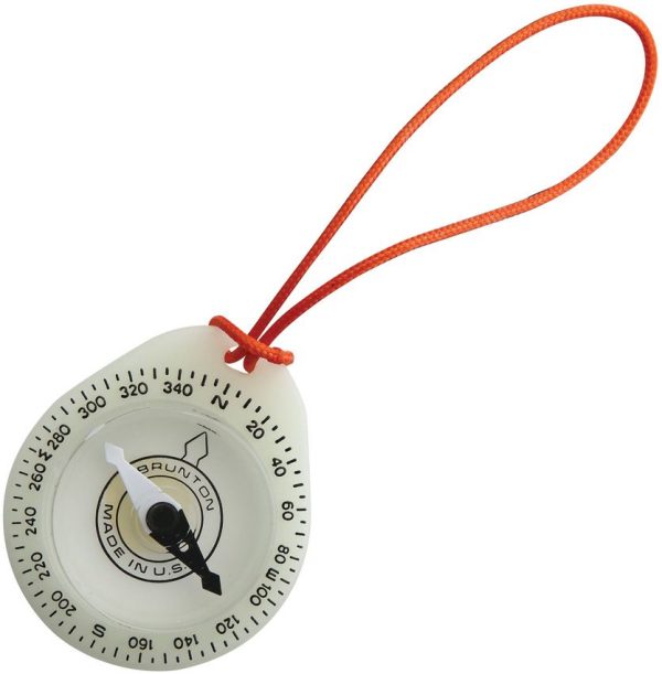 Brunton Glow Compass Orange - Illuminated Dial